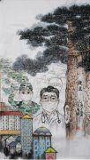 朱艳春：翰墨丹青颂祖国  凝心聚力抗疫情